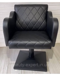Стильне перукарське крісло KETRIN BLACK крісло майстра перукаря-foto2