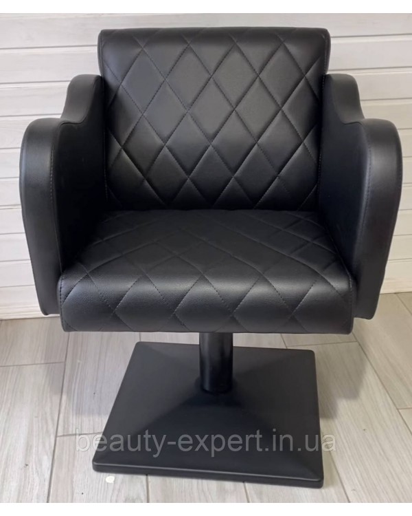 Стильне перукарське крісло KETRIN BLACK крісло майстра перукаря