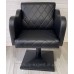 Стильне перукарське крісло KETRIN BLACK крісло майстра перукаря