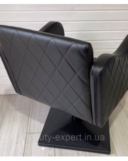 Стильне перукарське крісло KETRIN BLACK крісло майстра перукаря-foto6