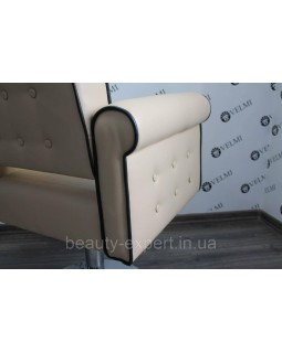 Перукарське крісло на гідравлічному витягу Perfetto Диск хром-foto4
