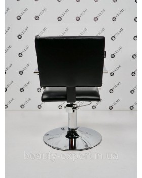 Парикмахерское кресло ГИДРАВЛИКА STELLA VM839 Диск хром-foto4