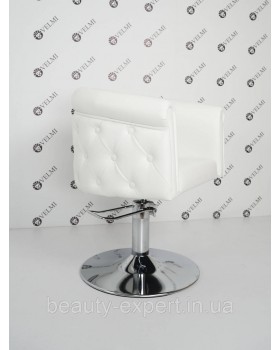 Кресло парикмахерское на гидравлике для салонов красоты OBSESSION VM856 Диск хром-foto5