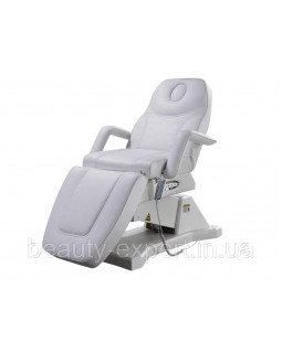 Електрична стаціонарна крісло-кушетка косметологічна мод.YY-878-3М white