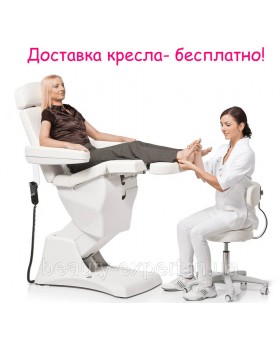 Педикюрна електрокушетка IONTO-KOMFORT xDream на 4 моторах Крісло косметологічне подологічне Педикюрна електрокушетка IONTO-KOMFORT xDream на 4 моторах Крісло косметологічне подологічне