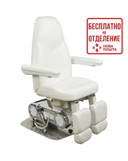 Педикюрно-косметологічне крісло на 3х електромоторах 2345, колір-червоний Педикюрно-косметологічне крісло на 3х електромоторах 2345, колір-червоний