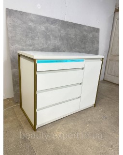 Тумба комод для салонів краси КОМ-02 функціональний комод з УФ шухлядою-foto4