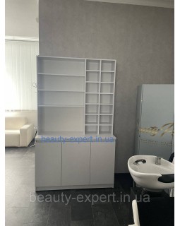 Перукарська шафа-стелаж для фарб COLOR BAR VM 528_black Лабораторія для фарбування-foto6