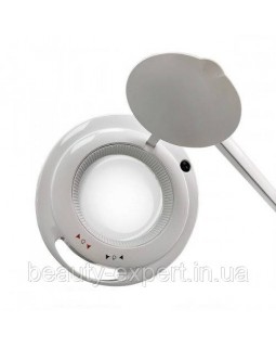 Лампа-лупа 6017H LED-3D регулювання яскравості, ХОЛОДНИЙ І ТЕПЛИЙ СВЕТ 1-12W збільшувальна лампа для косметолога-foto2