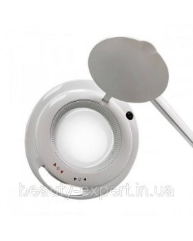 Лампа-лупа 6017H LED-3D регулювання яскравості, ХОЛОДНИЙ І ТЕПЛИЙ СВЕТ 1-12W збільшувальна лампа для косметолога-foto2