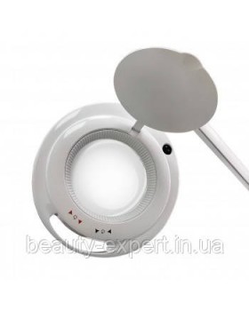 Лампа-лупа 6017H LED-3D регулювання яскравості, ХОЛОДНИЙ І ТЕПЛИЙ СВЕТ 1-12W збільшувальна лампа для косметолога-foto4