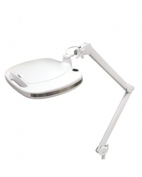 Лампа для косметолога на струбцине с LED подсветкой (холодный свет) 6030 Led (3 диоптрии 12W) для косметологии-foto7