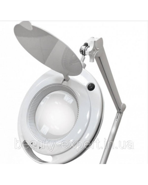 Лампа-лупа для косметолога мод. LS-6017Н LED - 3 ДИОПТРИИ 9W, холодный свет 3D (диоптрии) резиновый ободок