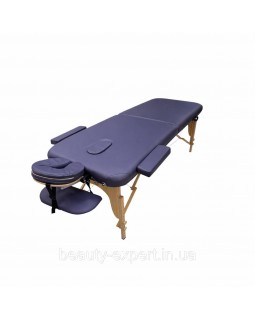 Масажний стіл складний ASPECT фіолетовий SPA кушетка для салонів краси-foto3
