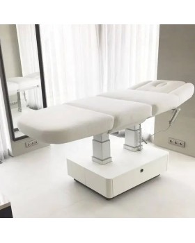 Масажний стіл стаціонарний електричний кушетка для масажу з підігрівом для СПА салонів SENSITY-foto8