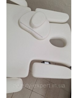 Стаціонарний масажний стіл 8271 White з 2 електромоторами для косметології та реабілітації-foto6