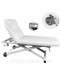 Масажний стіл стаціонарний електричний Style 2210A WHITE кушетка для косметолога масажна Масажний стіл стаціонарний електричний Style 2210A WHITE кушетка для косметолога масажна