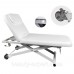Массажный стол стационарный электрический Style 2210A WHITE кушетка для косметолога массажная