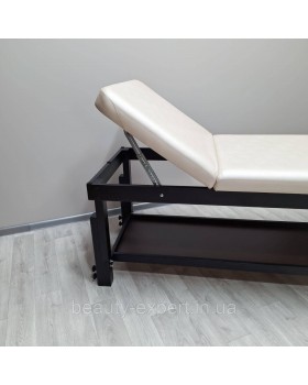 Стационарный массажный стол деревянный с регулировкой высоты 69-94 см КР-10 Brown&ZeusDeluxe-foto2