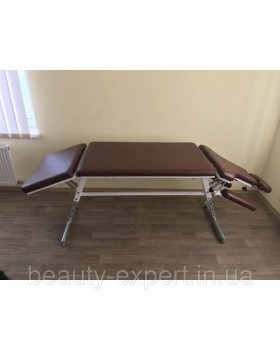 Стіл масажний 3-х секційний СМ-УР з регулюванням висоти Кушетка для масажного кабінету-foto6