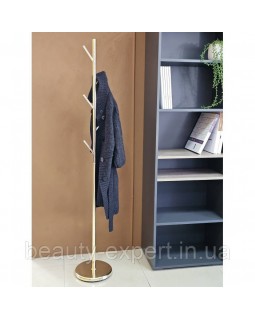 Вешалка напольная для одежды ERISZL в современном стиле LOFT золото-foto3