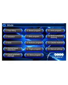 Апарат мікрострумової терапії Premium XD-1000 AlviPrague для салонів краси-foto8