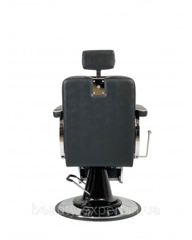 Парикмахерское мужское кресло для стрижки Barber Prime Black VM-09-foto4