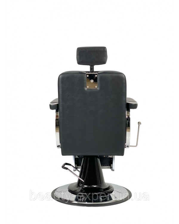 Перукарське чоловіче крісло для стрижки Barber Prime Black VM-09 Перукарське чоловіче крісло для стрижки Barber Prime Black VM-09