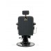 Перукарське чоловіче крісло для стрижки Barber Prime Black VM-09 Перукарське чоловіче крісло для стрижки Barber Prime Black VM-09