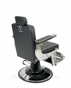 Парикмахерское мужское кресло для стрижки Barber Prime Black VM-09-foto8