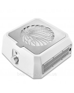 Витяжка для майстра нігтьового сервісу MicroSTOP Base Pro White потужна настільна манікюрна витяжка Витяжка для майстра нігтьового сервісу MicroSTOP Base Pro White потужна настільна манікюрна витяжка