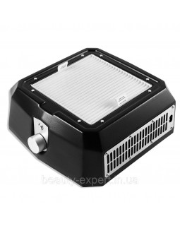 Витяжка для манікюрного кабінету MicroSTOP Base Pro Black Настільний пилосос для манікюру-foto3