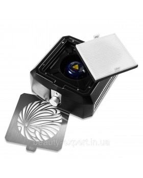 Витяжка для манікюрного кабінету MicroSTOP Base Pro Black Настільний пилосос для манікюру-foto2