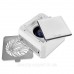 Настільна витяжка для манікюру з HEPA фільтром Microstop Base White для збору пилу під час роботи майстра манікюру Настільна витяжка для манікюру з HEPA фільтром Microstop Base White для збору пилу під час роботи майстра манікюру
