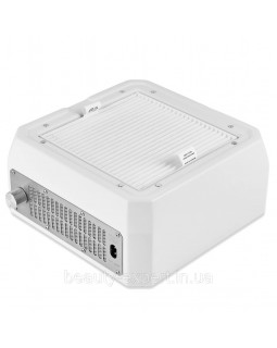 Настільна витяжка для манікюру з HEPA фільтром Microstop Base White для збору пилу під час роботи майстра манікюру-foto2