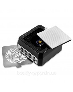 Витяжка манікюрна професійна Microstop Base Black Настільний пилозбірник для манікюру-foto2