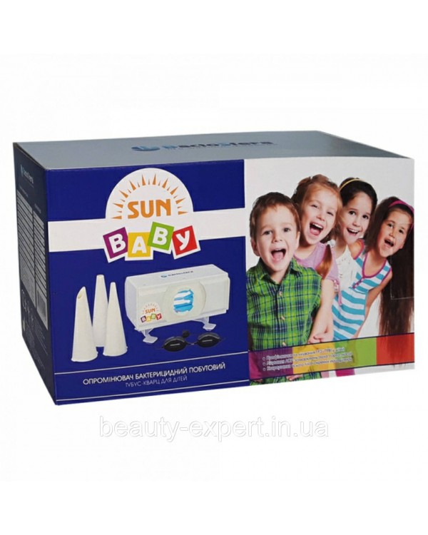 Кварцувальна лампа BactoSfera SUN BABY з тубусами для ЛОР-органів Кварцувальна лампа BactoSfera SUN BABY з тубусами для ЛОР-органів