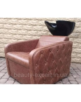 Мийка перукарська для BARBERSHOP MARLEN LUX крісло миття для миття волосся-foto6