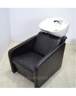 Перукарське крісло-мийка Анжеліка Black перукарські меблі для салону краси-foto3