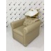 Мийка перукарська Lili Gold & White в салон краси крісло з мийкою та золотою керамікою для перукарень