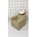 Мийка перукарська Lili Gold & White в салон краси крісло з мийкою та золотою керамікою для перукарень
