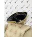 Мийка перукарська Lili Gold & Black в салон краси крісло з мийкою та золотою керамікою для перукарень