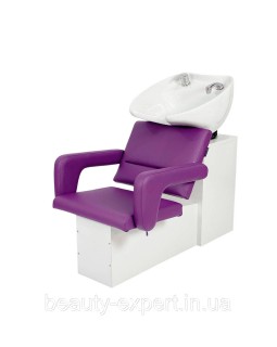 Стильна та доступна мийка для голови Cheap Flamingo з кріслом у оббивці Flai 2216 для перукарні-foto2