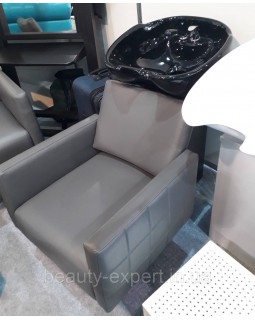 Мийка перукарська Shelley Dioni квадратної форми з м'якими підлокітниками VM2023-foto5