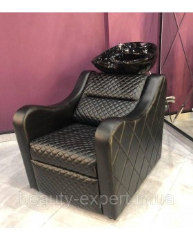 Мойка парикмахерская Ambassador LUX парикмахерская мойка с креслом в салон красоты VM2029 Керамика Космо Италия-foto2