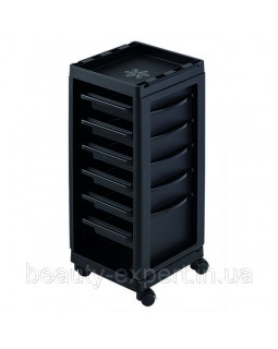 Візок для майстра перукаря Ceriotti CITY BLACK (Італія) для салону краси-foto3