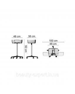 Перукарня на ВИСОКИХ колесах лабораторія для фарбування Ceriotti BEAUTY CASE (Італія)-foto3