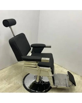 Перукарське чоловіче крісло Barber Elegant PRO перукарські крісла з підголовником для Барбершопа-foto5