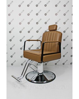 Перукарське крісло Barber Bronx для чоловічого салону краси Barbershop крісла з підголовником-foto4