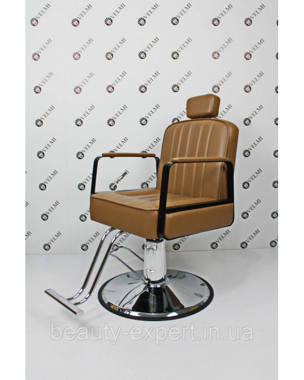 Перукарське крісло Barber Bronx для чоловічого салону краси Barbershop крісла з підголовником Перукарське крісло Barber Bronx для чоловічого салону краси Barbershop крісла з підголовником
